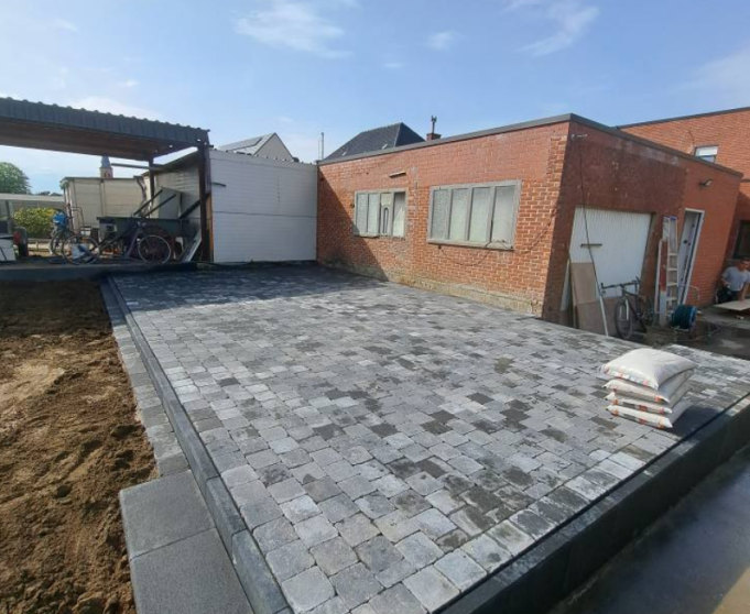 Terras aanleg Averbode (Scherpenheuvel-Zichem), Vlaams-Brabant